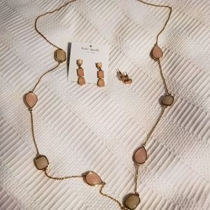 Kate Spade Jewelry Necklace and Earrings